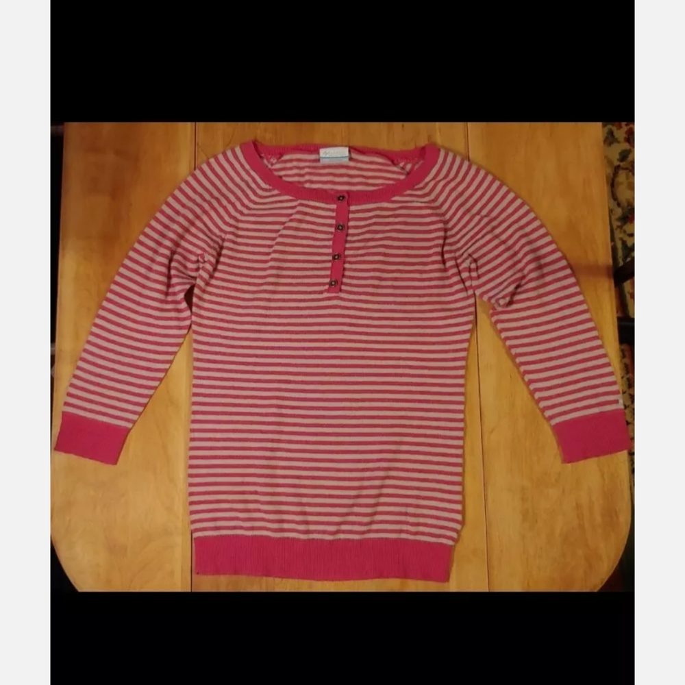 Women's Columbia Pink & Gray Sweater, XS - Picture 3 of 11